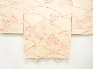 未使用品　きぬたや謹製　本総絞り　山並に花模様　絵羽織